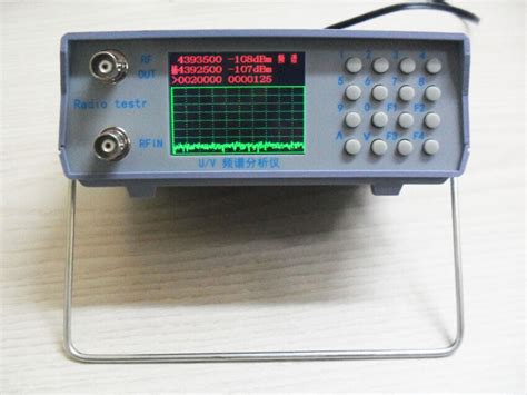 uv uhf vhf dual band spectrum analyzer with tracking source|U/V UHF VHF Dual Band RF Spectrum Analyzer w/ Tracking .